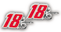 #18 JJ Yeley - Post Earrings