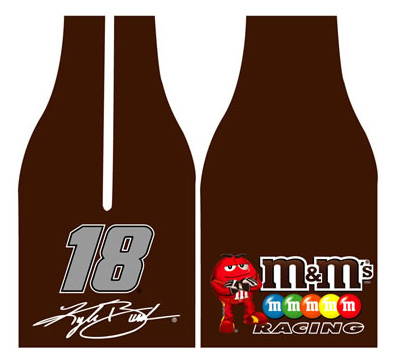 #18 Kyle Busch / M&Ms - Bottle Koozie