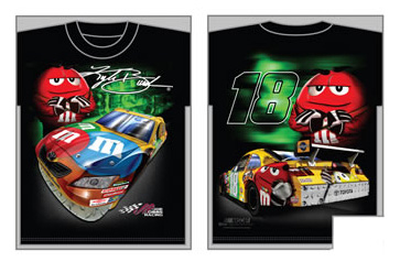 #18 Kyle Busch - M&Ms Loud and Proud T-Shirt
