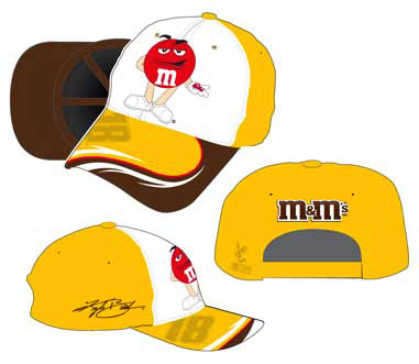 #18 Kyle Busch - M&Ms Turbo Youth Cap