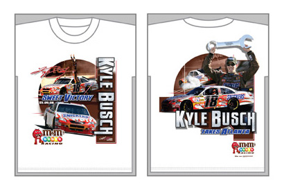#18 Kyle Busch '08 Atlanta Win T-Shirt