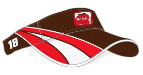 #18 Kyle Busch - M&M's NASCAR Visor