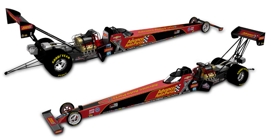 2018 Brittany Force - Advance Auto Parts NHRA Top Fuel 1/32 Diecast