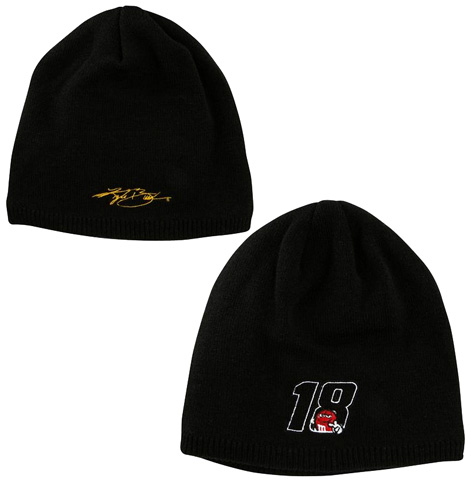 #18 Kyle Busch - Black Knit Beanie