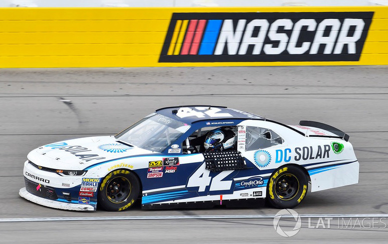 2018 Kyle Larson #42 DC Solar - Las Vegas Win / Raced Diecast