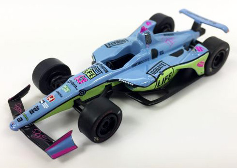 2018 Pippa Mann #63 Donate Life "Signature Edition" IndyCar 1/64 Diecast