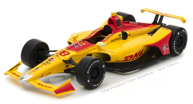 2018 Ryan Hunter-Reay #28 DHL - Verizon IndyCar 1/64 Diecast