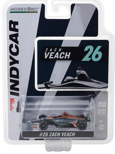 2018 Zach Veach #26 Delaware Life - Verizon IndyCar 1/64 Diecast