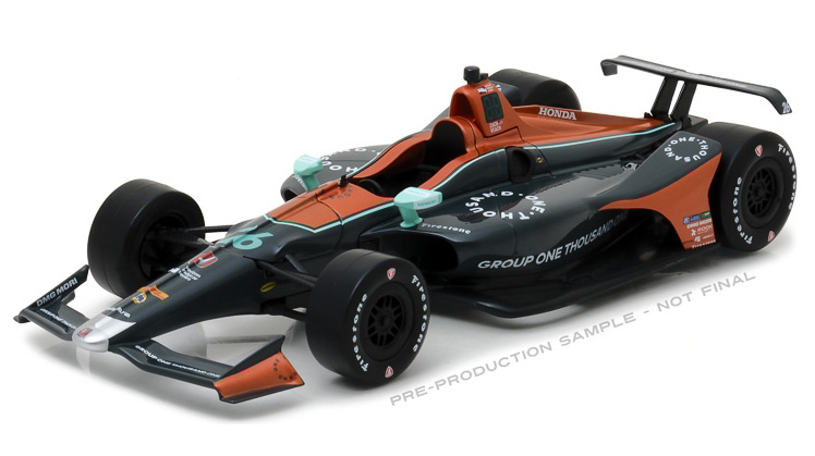 2018 Zach Veach #26 Group One Thousand - Verizon IndyCar 1/64 Diecast
