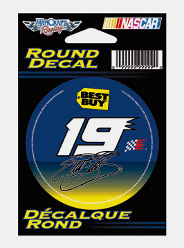 #19 Elliott Sadler / Best Buy - Round Decal