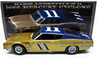 1968 Mario Andretti #11 Bunnell Motor Co. Mercury Cyclone Diecast