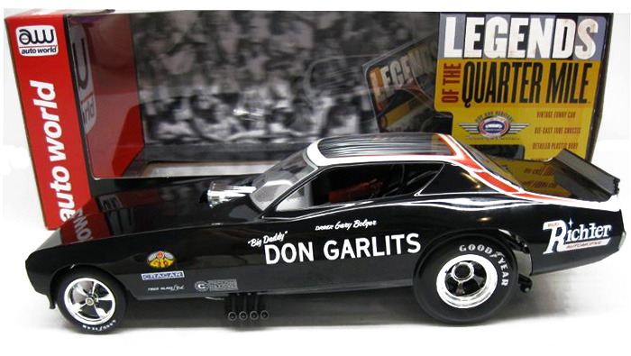 1971 Don Garlits "Big Daddy" Dodge Charger NHRA Funny Car 1/18 Diecast