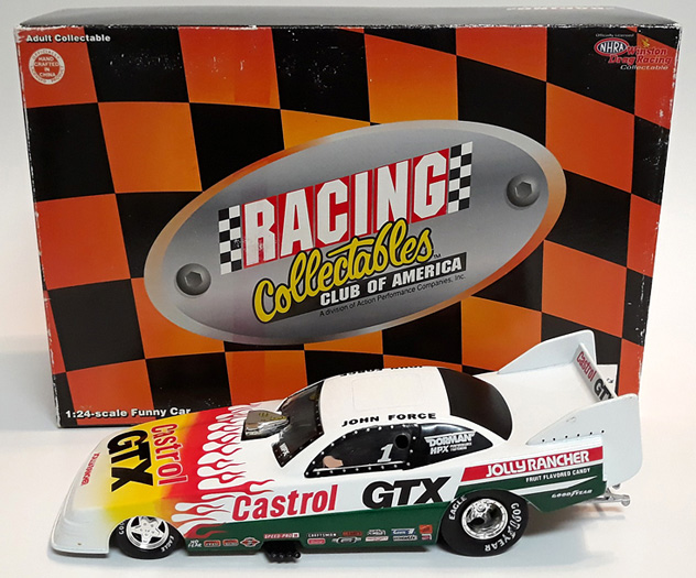 1993 John Force - Castrol GTX NHRA Funny Car 1/24 Diecast