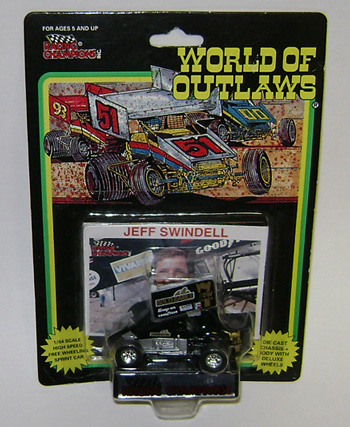1993 Jeff Swindell #7TW Gold Eagle - Sprint Car 1/64 Diecast