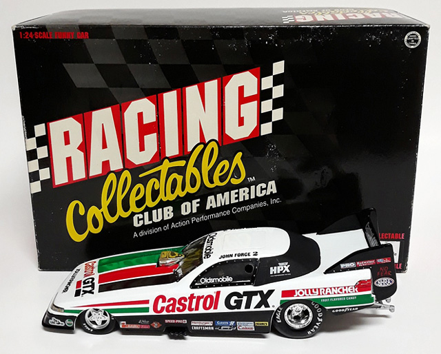 1994 John Force - Castrol GTX Oldsmobile NHRA Funny Car 1/24 Diecast