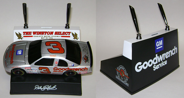 Dale Earnhardt #3 Silver Select - Desk Set