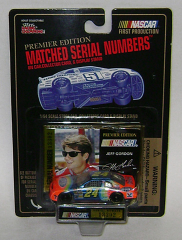 1995 Jeff Gordon #24 Dupont / Premier 1/64 Diecast
