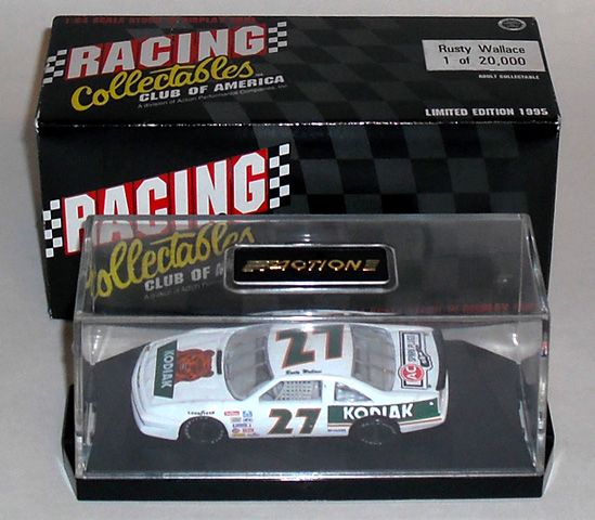 1989 Rusty Wallace #27 Kodiak 1/64 Diecast