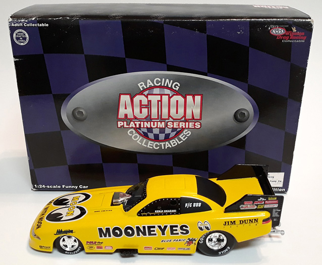 1996 Kenji Okazaki - Mooneyes NHRA Funny Car 1/24 Diecast