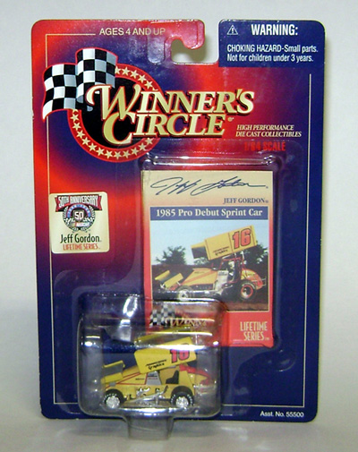 1985 Jeff Gordon #16 Pro Debut Sprint Car