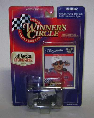 1987 Jeff Gordon #40 Challenger Sprint Car