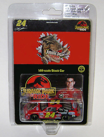 1997 Jeff Gordon #24 Dupont - Jurassic Park 1/64 Diecast