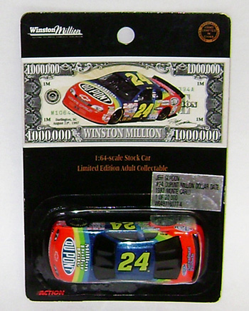 1997 Jeff Gordon #24 Dupont - Million Dollar Date 1/64 Diecast