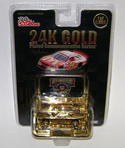 1998 Bill Elliott #94 McDonald's 24K Gold 1/64 Diecast