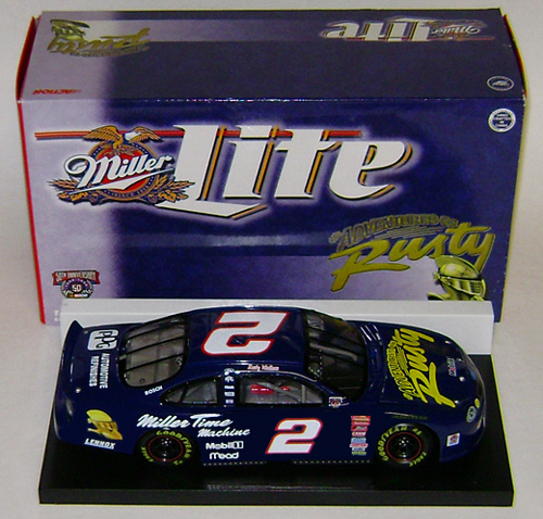 1998 Rusty Wallace #2 Miller Lite / Adventures of Rusty 1/24 Diecast RCCA Bank