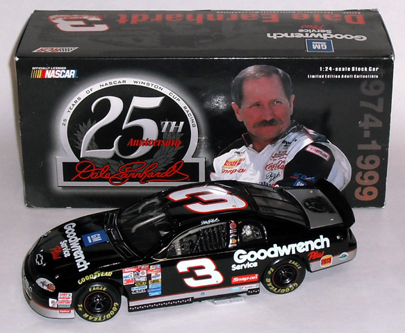 1999 Dale Earnhardt #3 Goodwrench 25th Anniversary Diecast