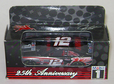 1999 Jeremy Mayfield #12 Mobil 25th Anniversary 1/64 Promo Diecast