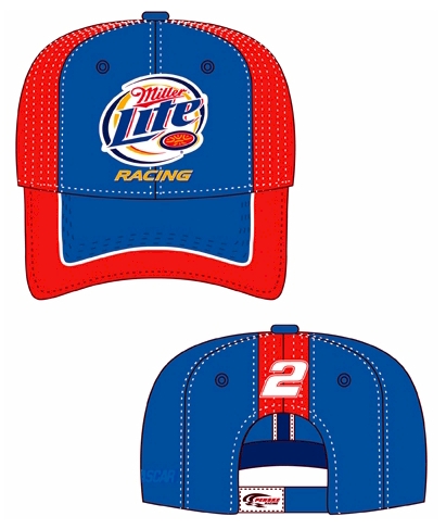 #2 Kurt Busch '06 Miller Lite Team Cap