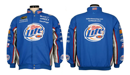 #2 Kurt Busch '07 Miller Lite - Jacket