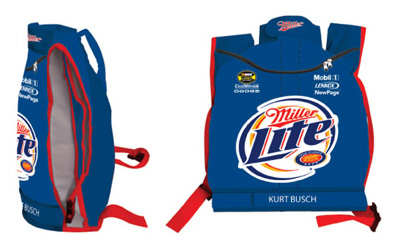 #2 Kurt Busch / Miller Lite - Uniform Backpack Cooler