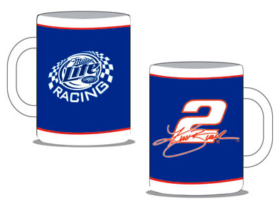 #2 Kurt Busch / Miller Lite - Collector Mug