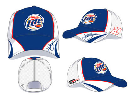 #2 Kurt Busch '08 Miller Lite Pit Cap