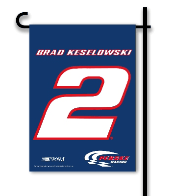 #2 Brad Keselowski - NASCAR Garden Flag