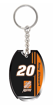 #20 Tony Stewart - Stamped Metal Keychain