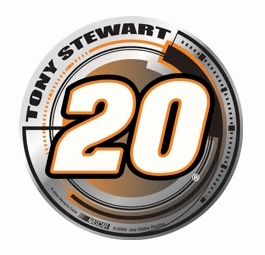 #20 Tony Stewart - Round Decal