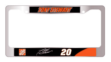 #20 Tony Stewart - Metal License Plate Frame