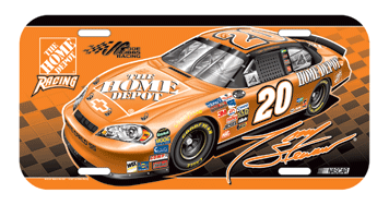 #20 Tony Stewart - Car License Plate