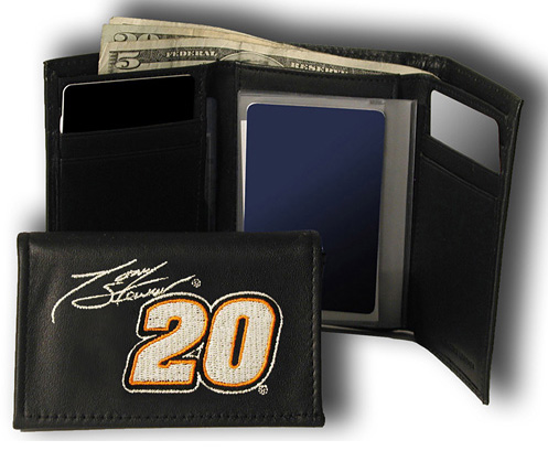 #20 Tony Stewart - Leather Tri-Fold Wallet