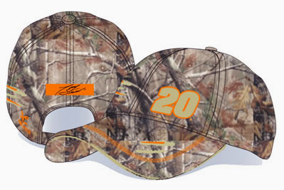 #20 Tony Stewart - Realtree Camo Ripped Cap