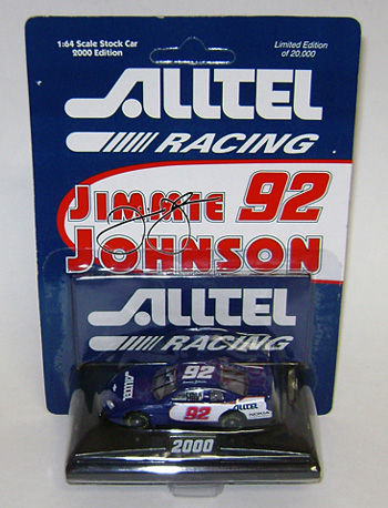2000 Jimmie Johnson #92 Alltel Racing Promo 1/64 Diecast