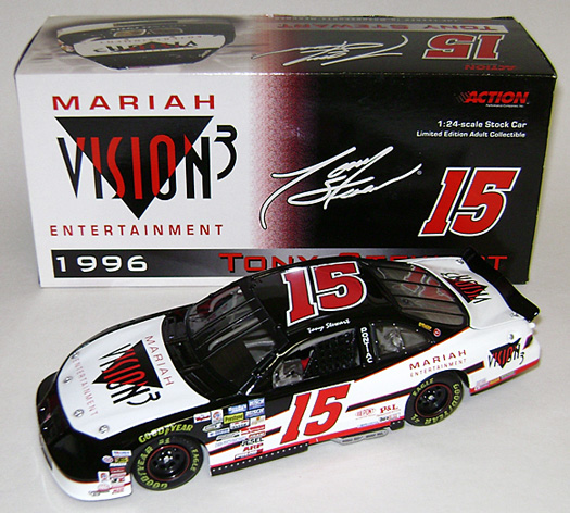 1996 Tony Stewart #15 Vision3 Diecast