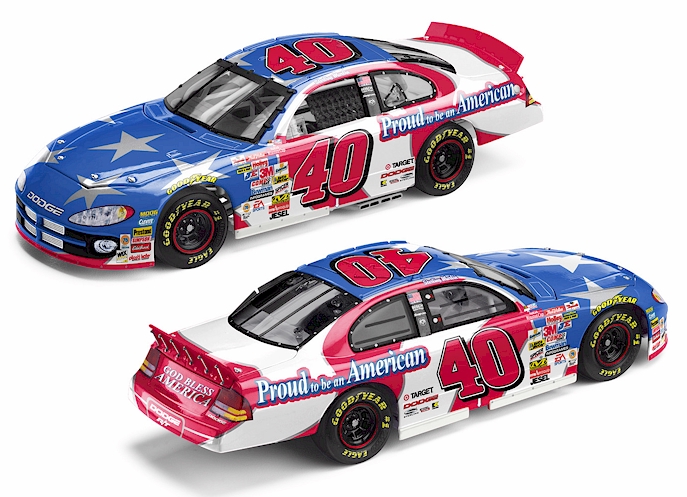 Sterling Marlin #40 Proud to be an American