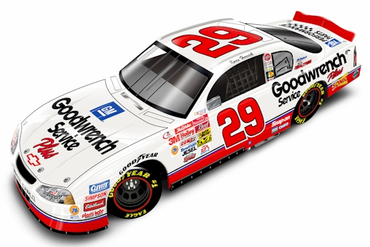 2001 Kevin Harvick #29 Goodwrench Diecast
