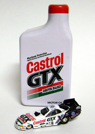 John Force - Catrol GTX / Motor Oil Can