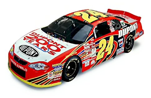 Jeff Gordon #24 Dupont 200th Anniversary