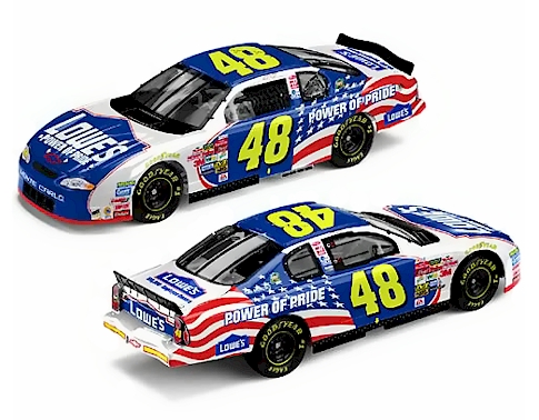 Jimmie Johnson #48 Lowe's - Power of Pride